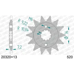 Front Sprocket AFAM 520 - 13t 2030413