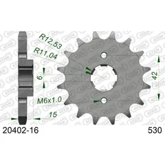 Front Sprocket AFAM 520 - 14t 2031014