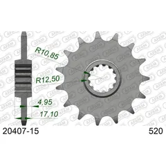 Front Sprocket AFAM 520 - 16t 2031116