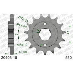 Front Sprocket AFAM 520 - 13t 20311+13 20311DN13