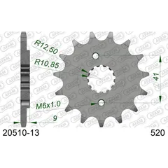 Front Sprocket AFAM 525 - 13t 2040513