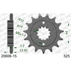 Front Sprocket AFAM 520 - 15t 2050915