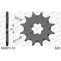 Front Sprocket AFAM 520 - 16t 2260016