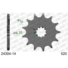 Front Sprocket AFAM 530 - 16t 2290016