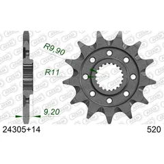 Front Sprocket AFAM 530 - 18t 2290018