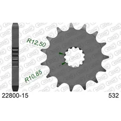 Ritzel AFAM 520 - 15Z 22405+15 24310DN15
