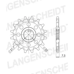 Ritzel Supersprox 520/12Z 24312-12