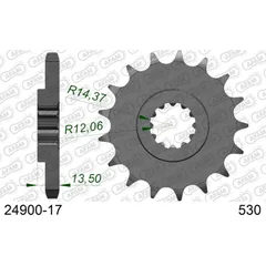Front Sprocket AFAM 520 - 15t 2450515