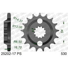 Front Sprocket AFAM 525 - 15t 2450615