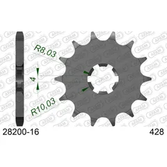 Front Sprocket AFAM 420 - 11t 2710011