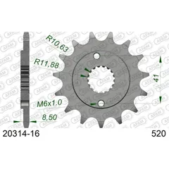 Front Sprocket AFAM 428 - 15t 2021215