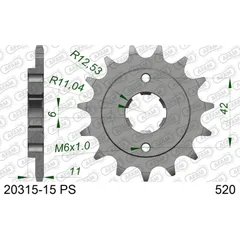 Front Sprocket AFAM 520 - 10t 2030010