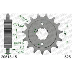 Front Sprocket AFAM 520 - 13t 2040813PS