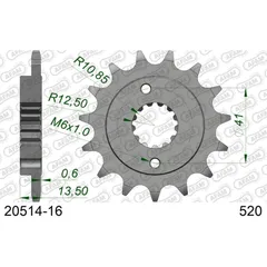 Front Sprocket AFAM 520 - 14t 2040814PS