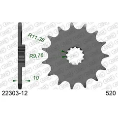 Front Sprocket AFAM 420 - 13t 2210013
