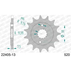 Front Sprocket AFAM 520 - 14t 2220314