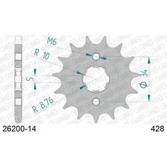 Front Sprocket AFAM 520 - 13t 2450713