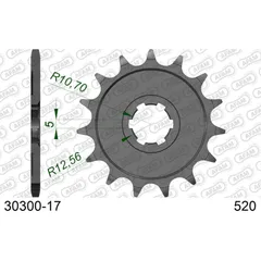 Front Sprocket AFAM 525 - 16t 2840316