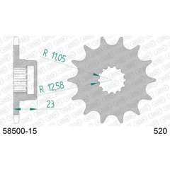 Front Sprocket AFAM 520 - 15t 5850015