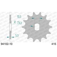 Ritzel AFAM 415 - 10Z 9410210