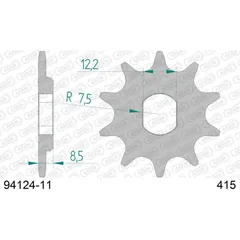 Front Sprocket AFAM 415 - 11t 9412411