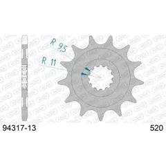 Front Sprocket AFAM 520 - 13t 9431713
