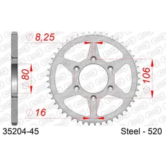 Front Sprocket AFAM 520 - 10t 3030010