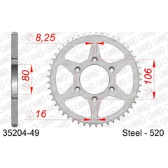 Front Sprocket AFAM 520 - 11t 3030011
