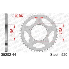 Front Sprocket AFAM 520 - 15t 30300+15 30300DN15
