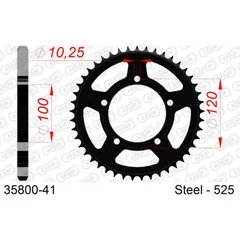 Front Sprocket AFAM 428 - 17t 3320117