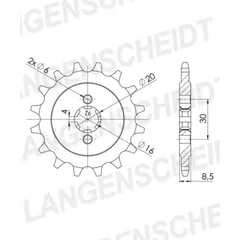 Front Sprocket Supersprox 520/13t 46202-13