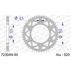 Stahl-Kettenrad AFAM 520 - 41Z Silber 5060241