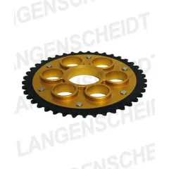 Stealth-Rear Sprocket / Chain Wheel Supersprox 520/37t gold 50620S37