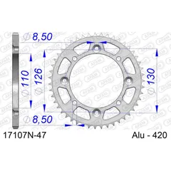 Front Sprocket AFAM 520 - 17t 16680117