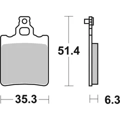 Brake Pads / Shoes SBS 574LF
