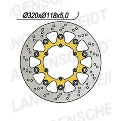 Bremsscheibe NG 0723 320 mm, schwimmend gelagert (FLD)