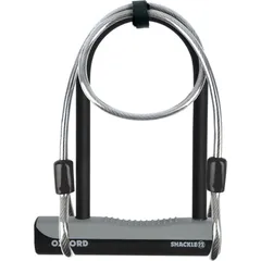 Shackle12 DUO Bügelschloss & Lockmate 1,2 Meter