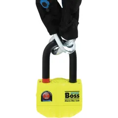 Big Boss Alarm Schloss-Ketten-Kombi12mm x 2,0 Meter
