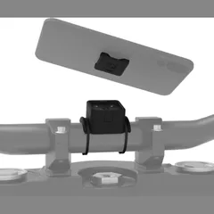 CLIQR Handle Bar Mount with Cable Ties