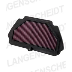 Luftfilter K&N KA-6009 für: KAWASAKI ZX6R NINJA, 09-10