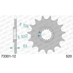 Front Sprocket AFAM 520 - 12t 7330112