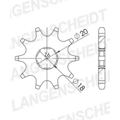 Front Sprocket Supersprox 520/12t 94305-12