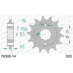Ritzel AFAM 520 - 14Z 7630014