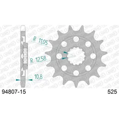 Front Sprocket AFAM 525 - 15t 9480715