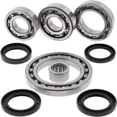 Differential Bearing + Seal Kit Rear for: Suzuki LT-A500F Quad Master Auto 01