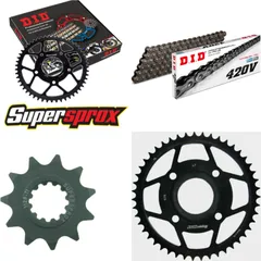 Kettensatz Stahl für: MBK/YA X-Power 50 03-06/TZR50 03-06 11-47-132 DID420V Clip