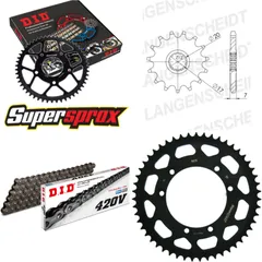 Kettensatz Stahl für: BETA RR50 Enduro 02-03 12-51-126 DID420V Clip