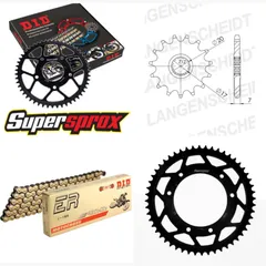 Chain Kit - Steel - for: PEUGEOT XPS Enduro /Track 50 [6 x Ø8. 12-52-130 DID420NZ3(G&B) Clip