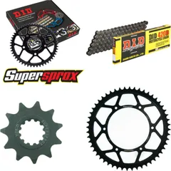 Chain Kit - Steel - for: PEUGEOT XPS Street Supermoto 50 [6 x 11-52-126 DID420D Clip