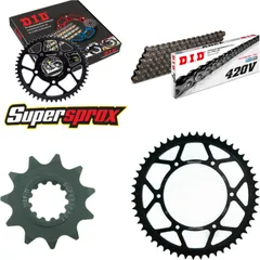 Chain Kit - Steel - for: PEUGEOT XPS Street Supermoto 50 [6 x 11-52-126 DID420V Clip